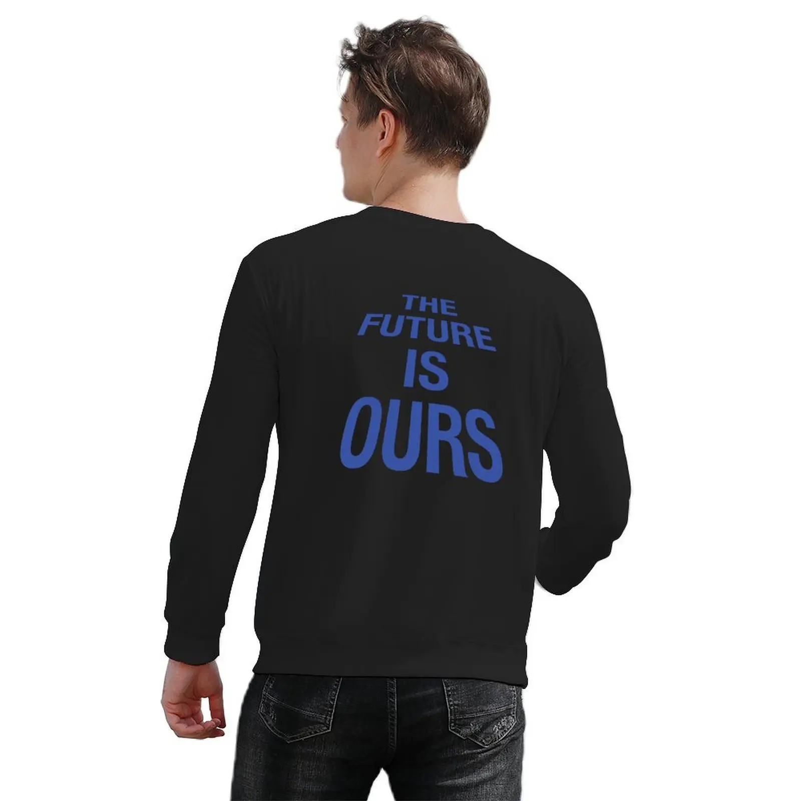 O futuro é ursos pulôver roupas masculinas moletom coreano roupas de outono roupas coreanas novos moletons