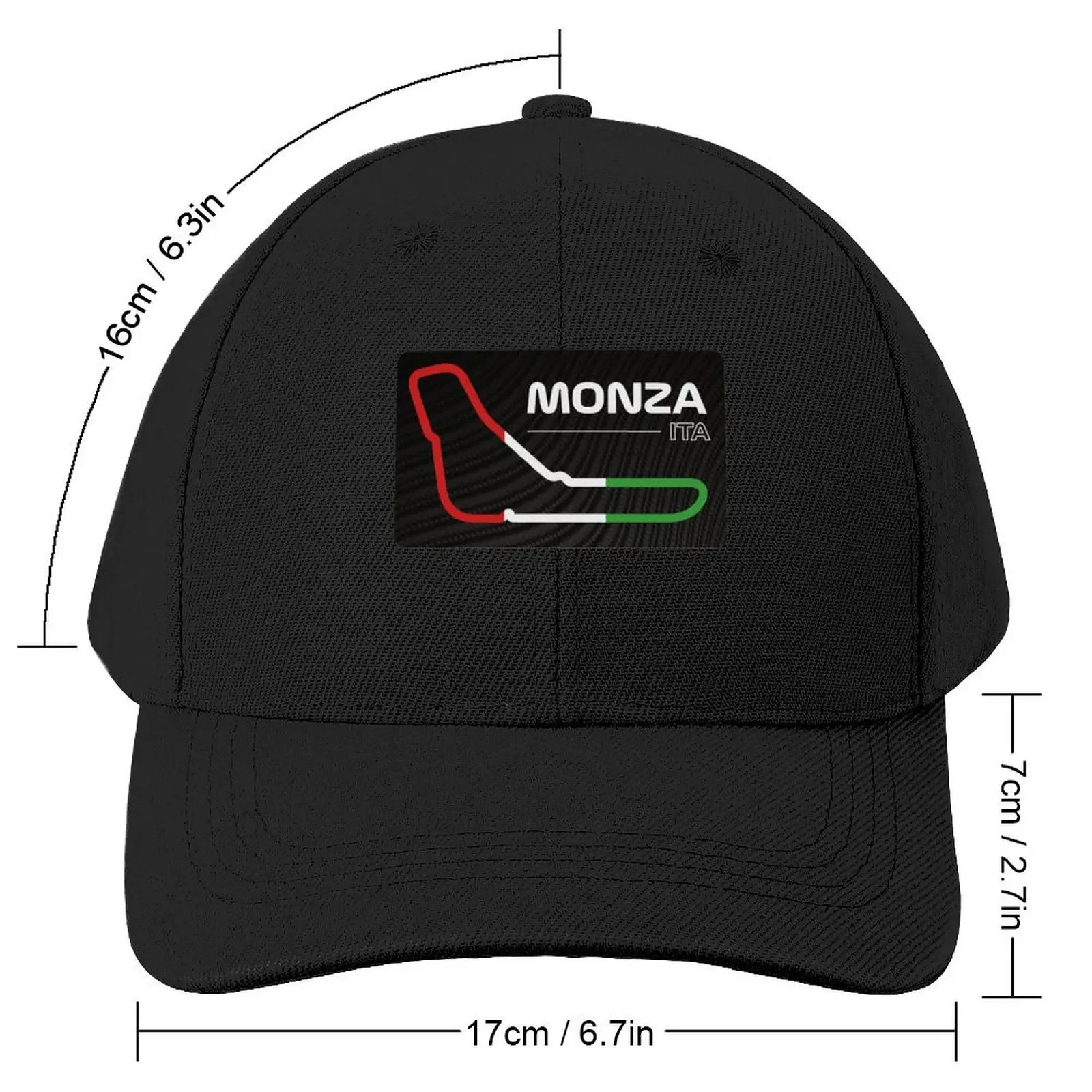 Monza Baseball Cap Luxury Man Hat black Icon Women's Hats For The Sun Men's