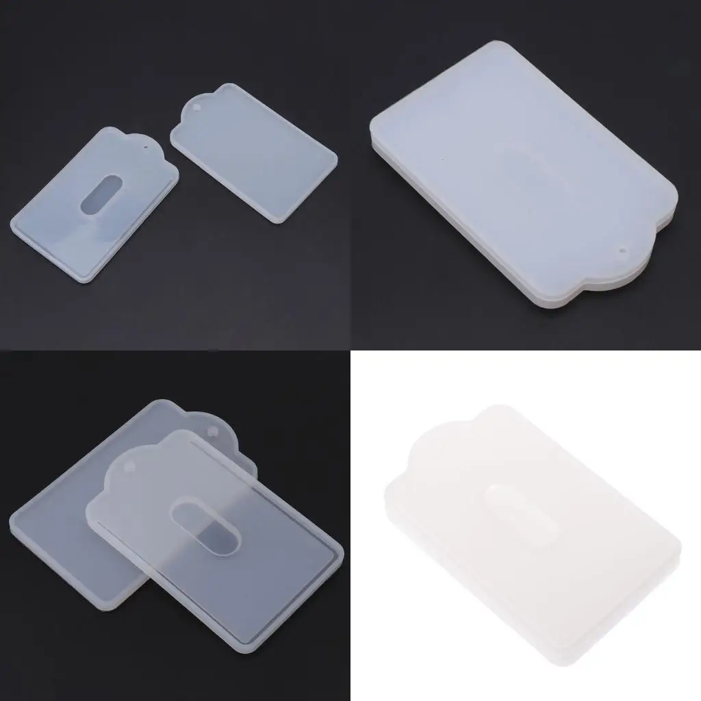 

J78F Bus Card Pocket Holder Pocket Silicone Mold Resin Jewelry Tools DIY Card Case Making Mould Decorative Hand Craft