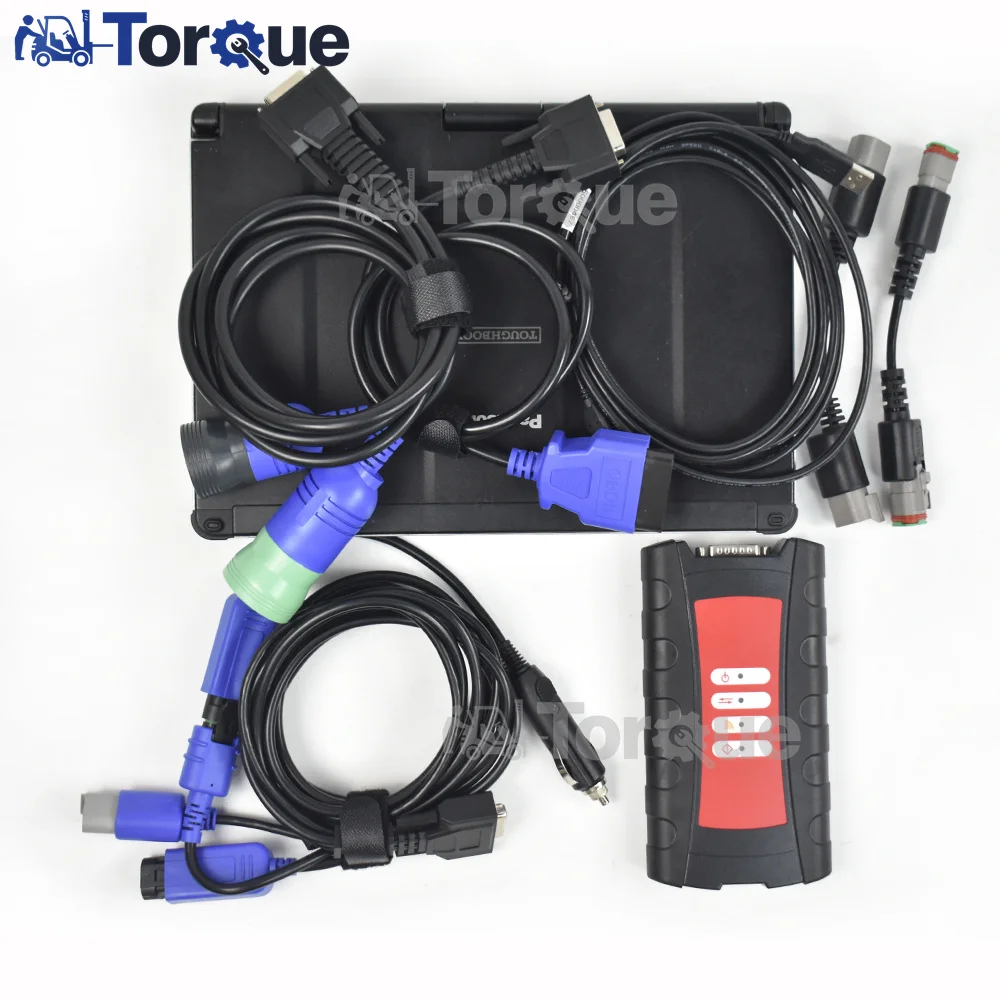 with Toughbook CF c2 laptop with Diesel engine diagnostic tool inline7 with Insite pro v8.7 data link adapter