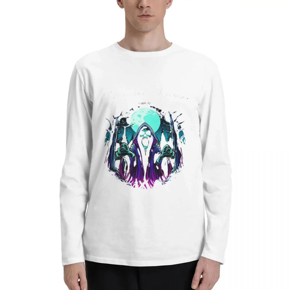Pitchforks___Torches Stylish and Comfortable Men's Long Sleeve T-Shirt - Ideal for Every Season and Daily Wear