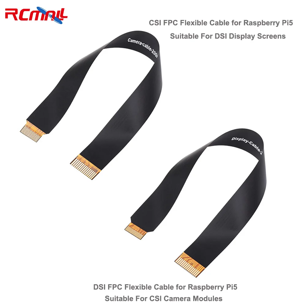 dsi csi cabo fpc flexivel raspberry pi 22pin para 15pin 200 mm 300 mm 500 mm telas dsi adequado modulos de camera csi 01