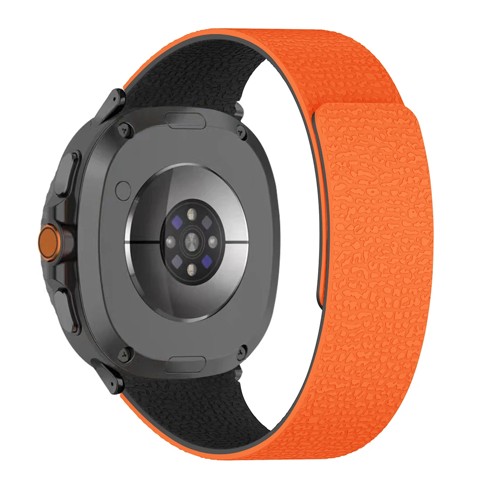 Cinturino magnetico per Samsung Galaxy Watch 8 44mm 40mm Bracciale di ricambio con cinturino in silicone per Watch8 Classic 46mm Accessori