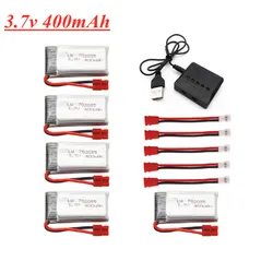 Batteria Lipo 3.7V 400mah per SYMA X15 X5A-1 X15C X15W RC Drone pezzi di ricambio 702035 3.7v batteria ricaricabile e set di caricabatterie