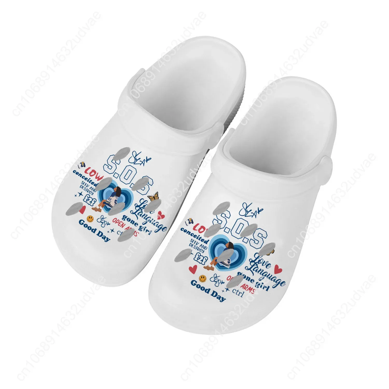 

Sza Sandals Men Women Teenager Fashion Water Shoes High Quality Garden Breathable Comfort Beach Summer Custom Slippers