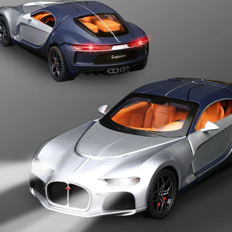 1:32 carro esportivo atlántico liga simulação modelo de carro fundição brinquedo infantil presente hobby coleção decoração