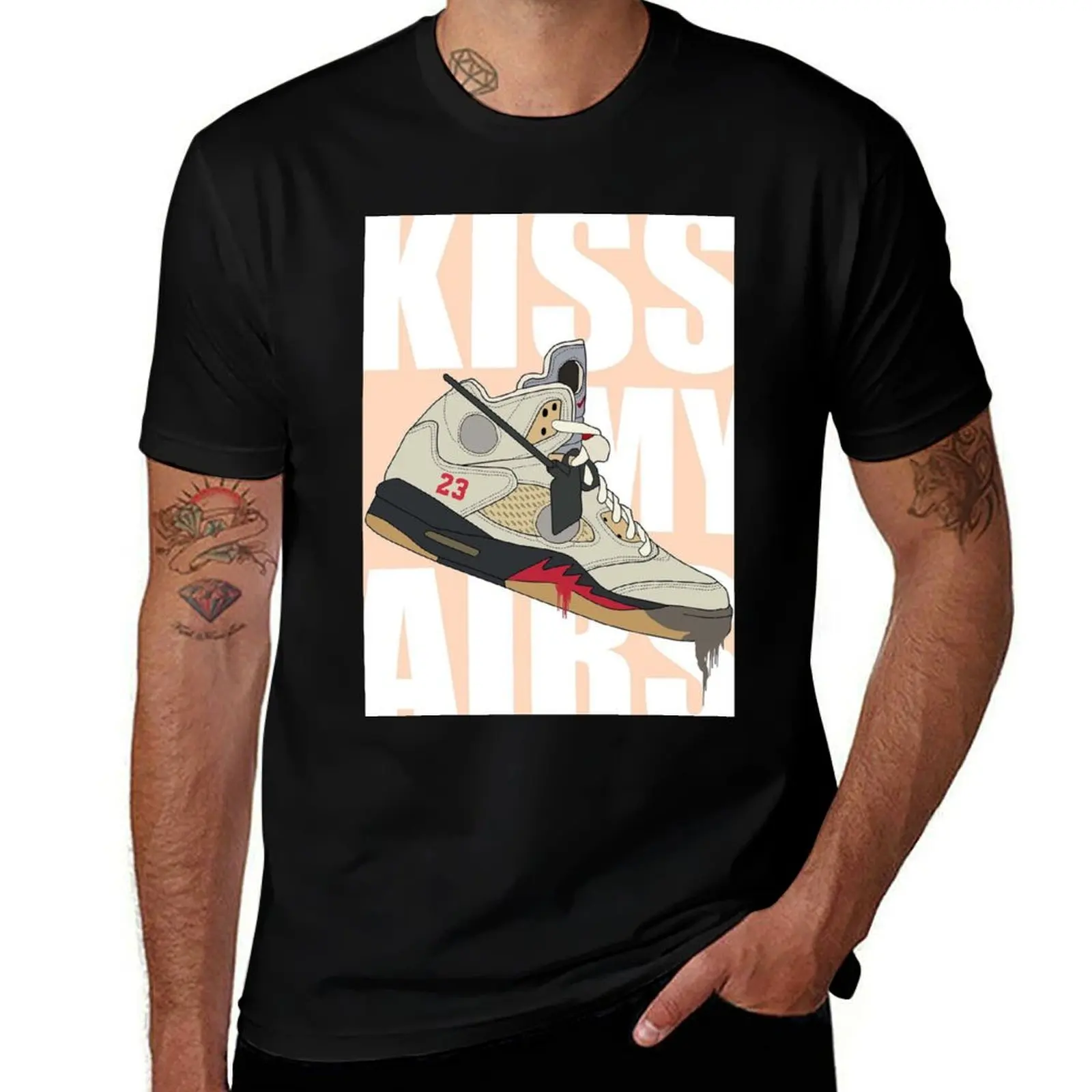 

Air Art T-Shirt Casual Basic Street Style T-Shirt