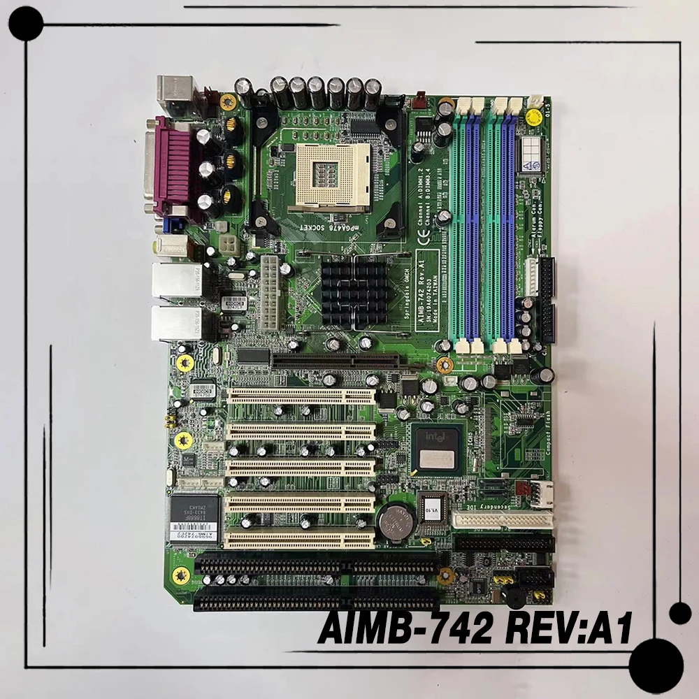 

For Advantech AIMB-742G2 865 Desktop computer Industrial Motherboard Dual ISA Dual Network Card AIMB-742 REV:A1