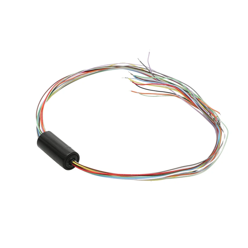 1PC 2A 12CH 6CH fili Dia 8mm 6mm Robot elettrico Slipring Mini collettore Slip Ring connettore giunto rotante per RC UAV Gimbal