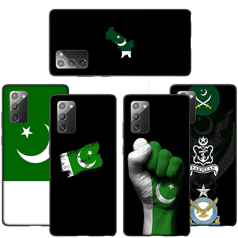 GGT133 Pakistan Flag Case for Samsung Galaxy A01 A02 A03 A03S A10 A10S A20S A30 A30S A50 A50S A70 M02 M21 M31 M51