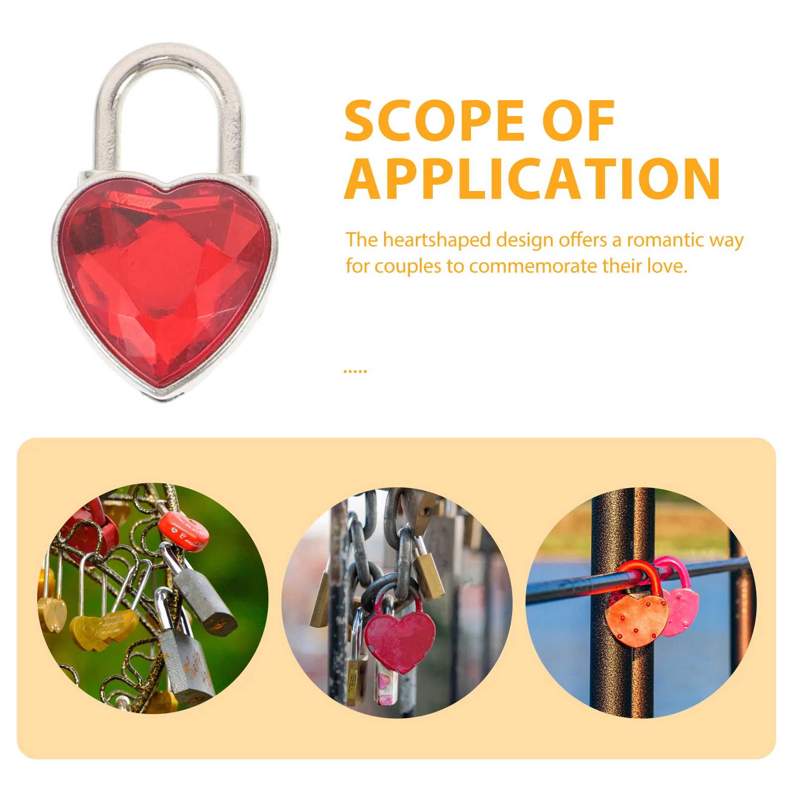 16 قطعة قفل الأحجار الكريمة على شكل قلب من حجر الراين قفل الحب المزخرف سلسلة مفاتيح معدنية صغيرة هدية عيد الحب أقفال صغيرة مع مفاتيح