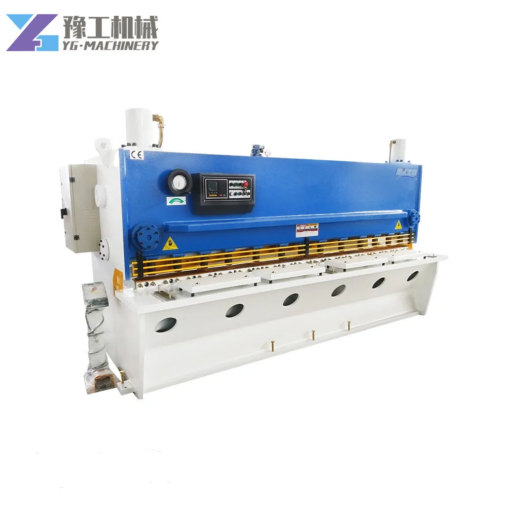 YG11K Ms Heavy Duty 12mm 15mm 12x2500 Copper Sheet Steel Plate Cnc Hydraulic Metal Shearing Machine Price