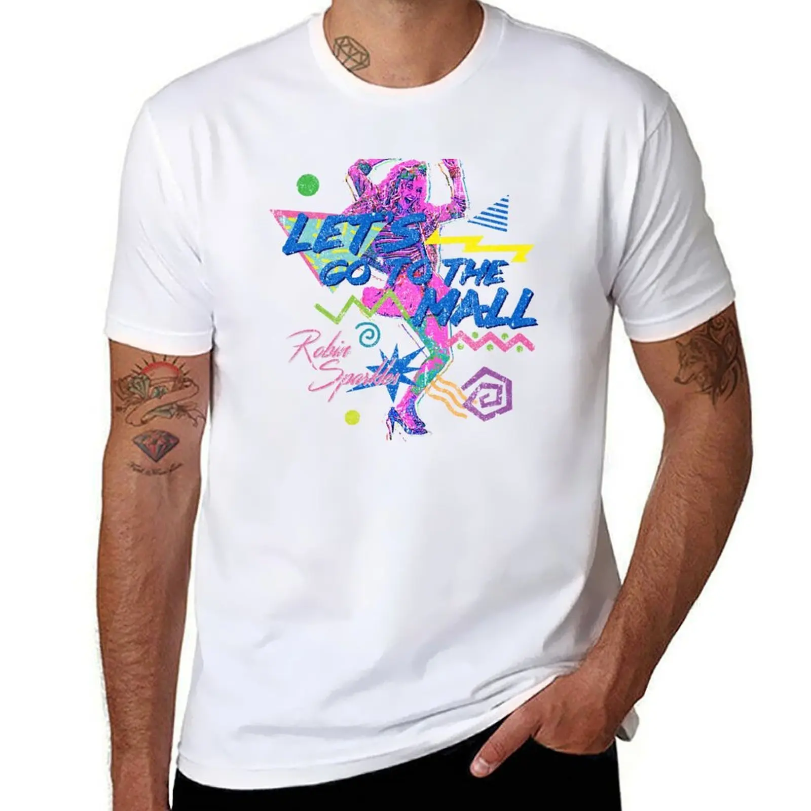 

Let's Go To The Mall - Robin Sparkles (Variant) T-Shirt funny t shirts man funny t shirts cotton t shirts for man cotton T-Shirt