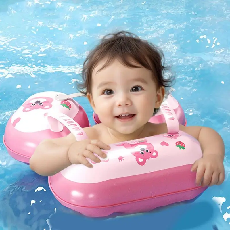 아기 풀 플로트 풍선 수영 반지 어린이를위한 접이식 풍선 수영 Floatie 소년 소녀 해변 수영 안전 장비