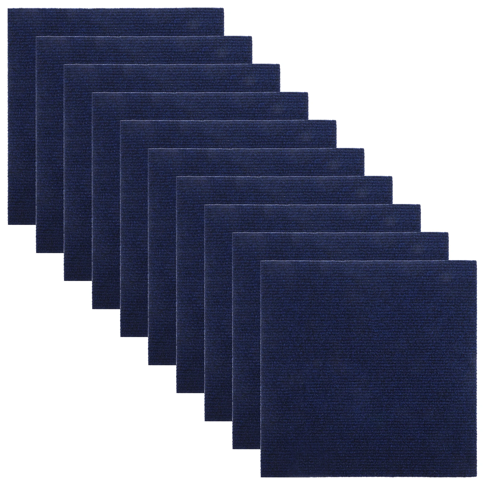 

10 Pcs Home Floor Mat Non-slip Stickers Back Peel and Carpet Self-adhesive Removable