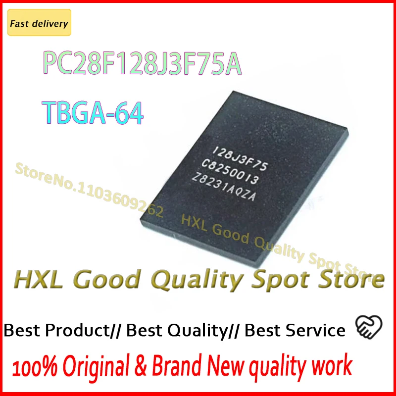 

PC28F128J3F75A TBGA-64 100% качество 5 шт.