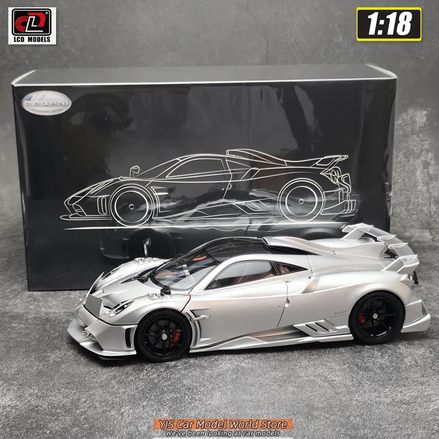 LCD CLD Diecast Model 1/18 Schaal Pagani Imola Metalen Statische Decoratie Feestdagcadeau Collectie