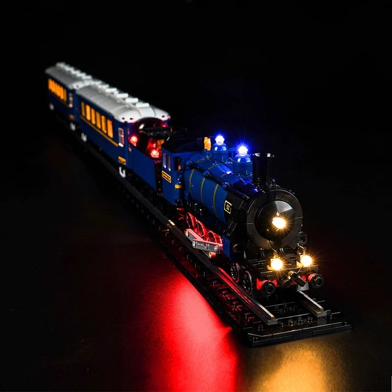 Lazishi LED light 21344 set is suitable for The Orient Express Train building blocks (including lighting accessories only)