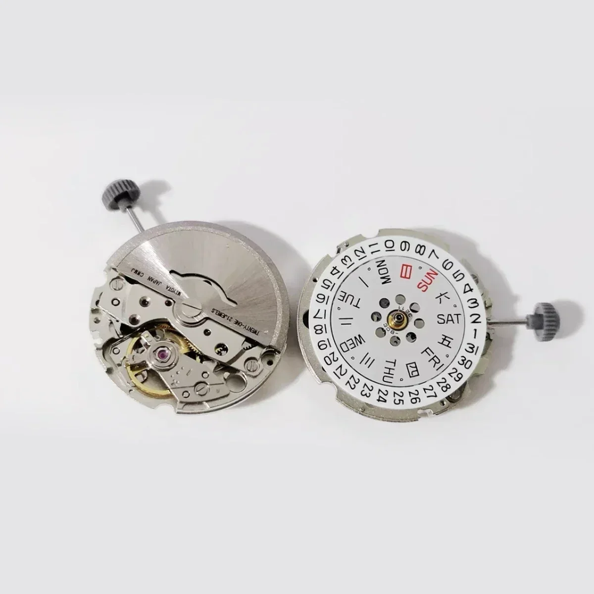 8215 Movement Mechanical NH34 NH35 21 Jewels Automatic GMT Date Double Calendar Setting Precision Watch Accessories Date At 3:00 image 3