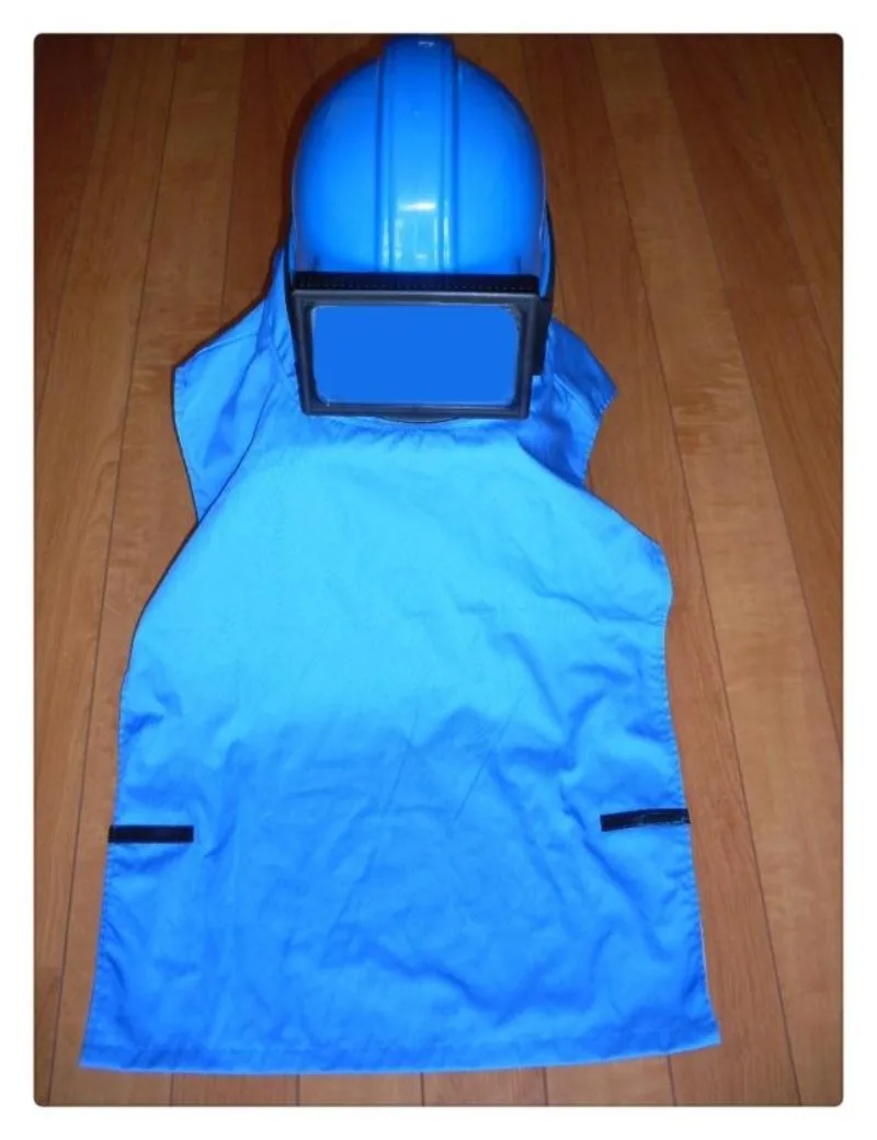 

Oxygen Supply Safety Protection Sandblasting Helmet Sandblasting Cap Face Mask Protective Helmet Sandblasting Cap