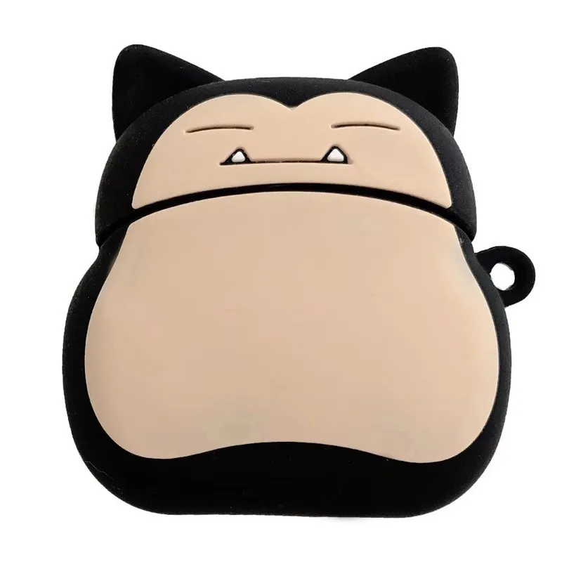 Pokemon Ball Snorlax For Airpods Pro 2 Case,3D Anime Earphone Silicone Cover For Airpods 5 4 3 2 1 Case Funda view 6