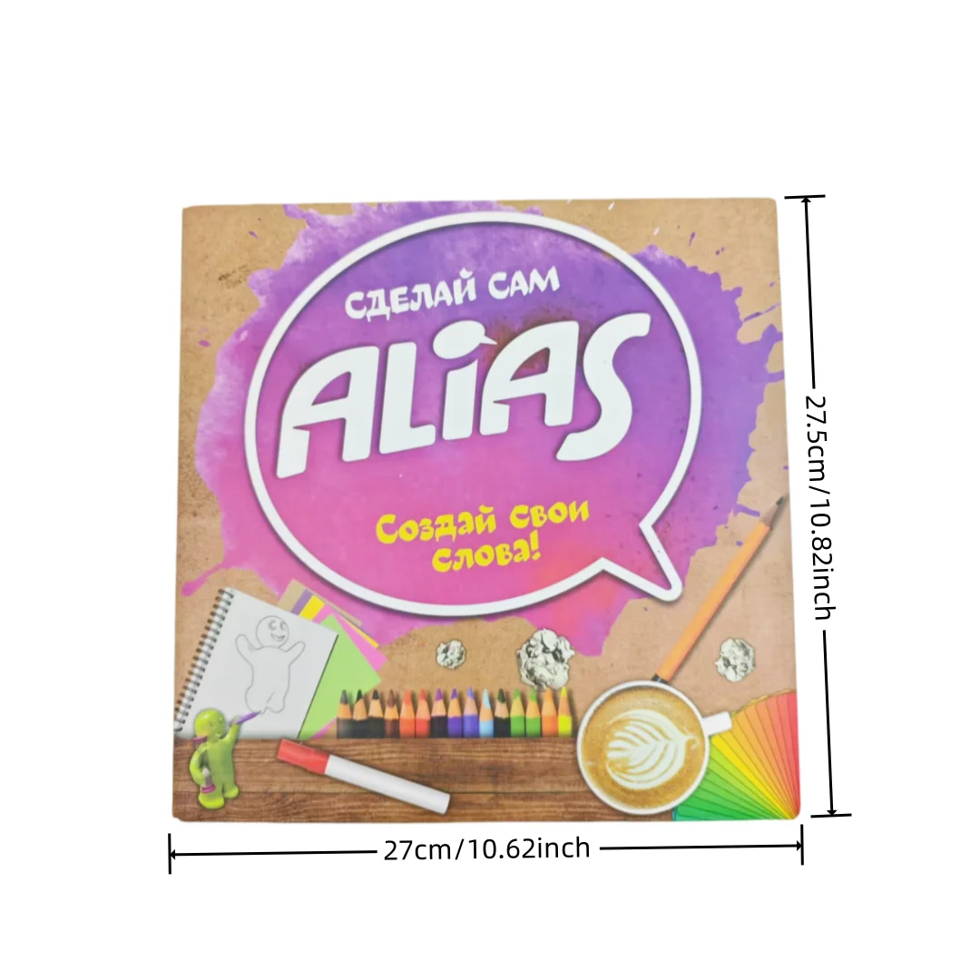 Насingenль Es Игра Alias Сдела© Сам Tactic Games / Элиас, Board Game, Interactive Tabletop Game, Halloween, Christmas Gift (the Picture Is Slight Color Difference between the Actual Product)