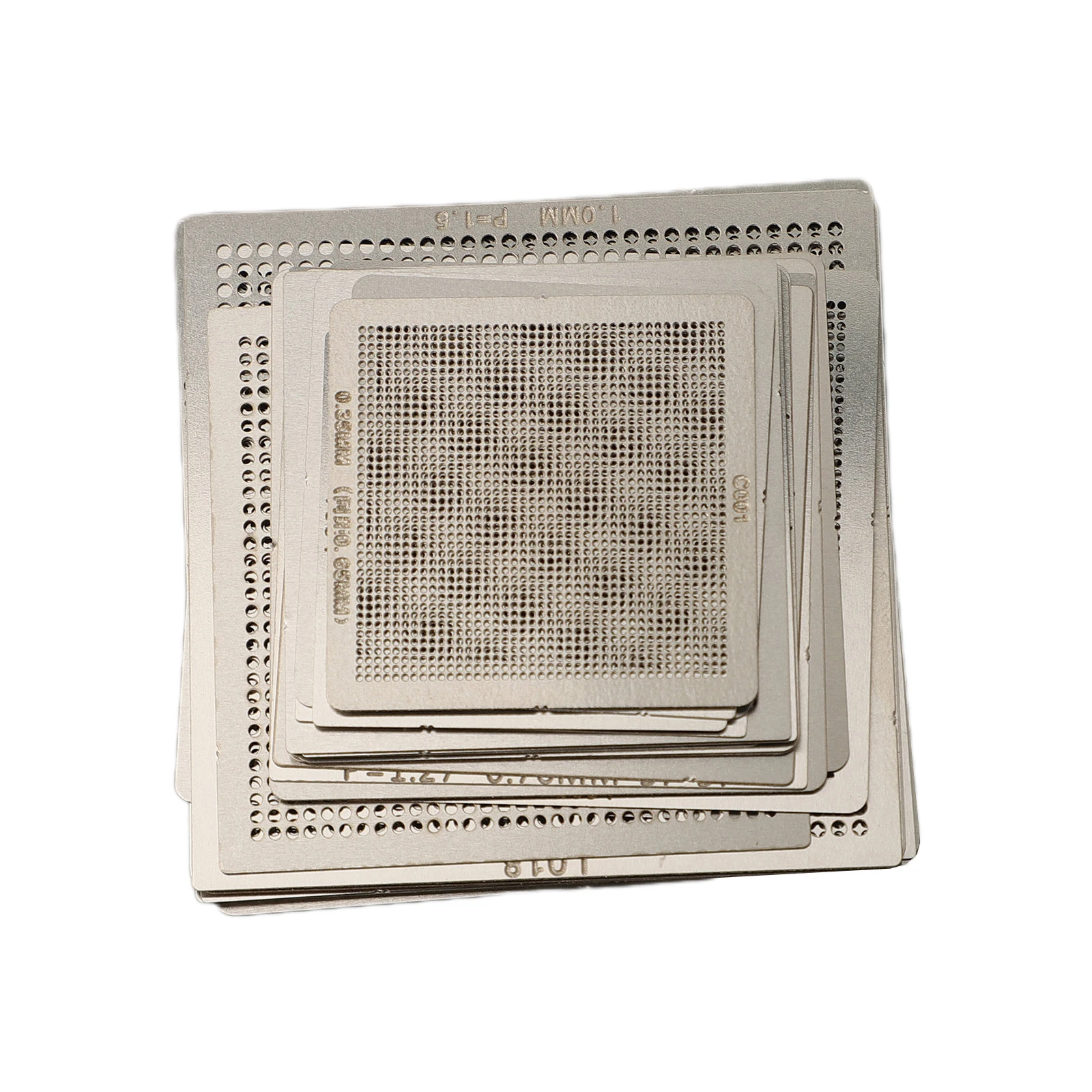 27 Uds plantillas Kit de calor directo juego de Reballing de retrabajo de red accesorios venta de alta calidad caliente última reemplazo práctico