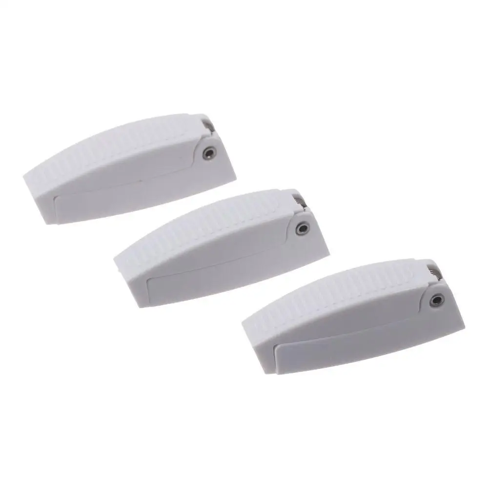 5pcs White RV Door Holder Universel 2.36x0.78in RV Door Hatch arm length 2.75in Camper Door Latch