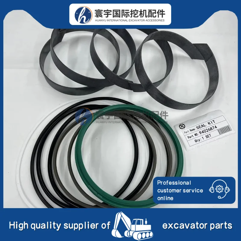 

94026874 Hydraulic Oil Seal Kit ISO9001 Certified Cheap Price in Stock Compatible with Excavator Spare Parts MOQ 1 Machinery