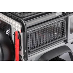 Dla TRX4M Defender 1/18 RC Car Metal Stereo Window Mesh Side Rear Window Mesh Set Stainless Steel 1/18 RC Car Accessories