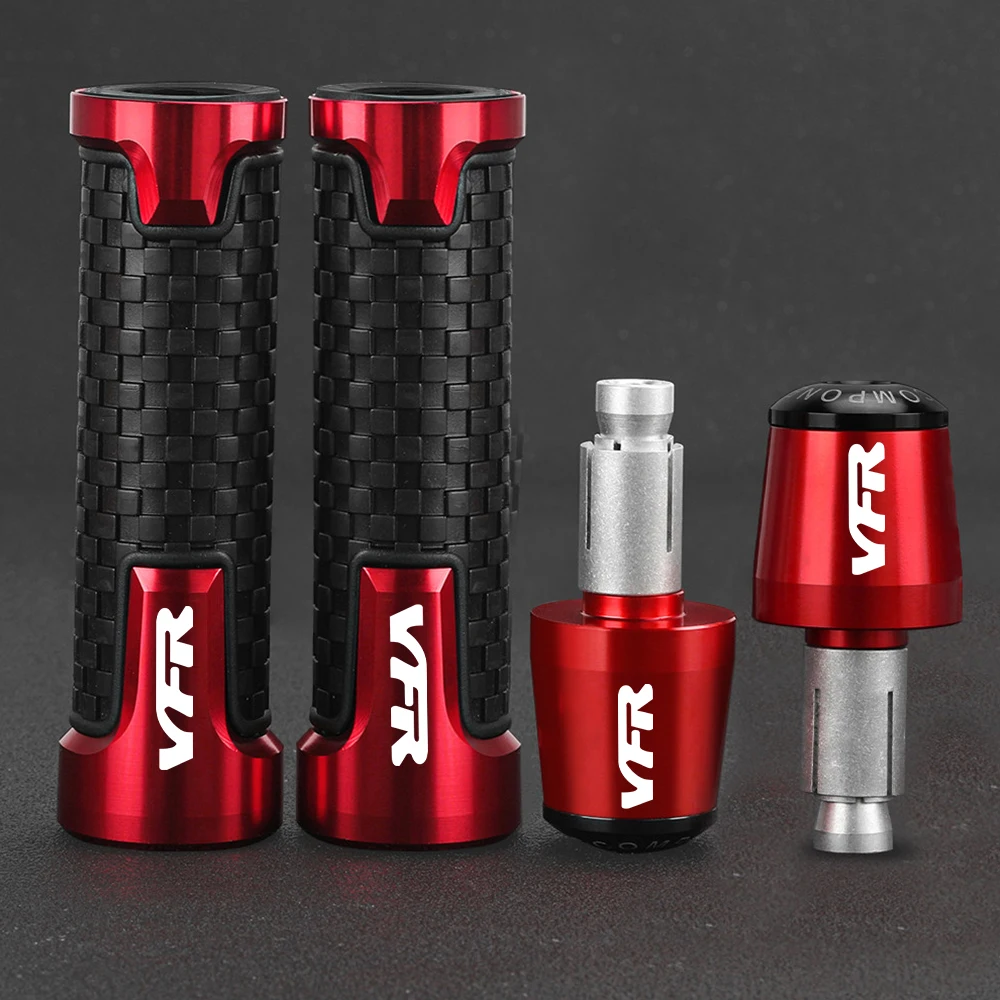 Motorcycle CNC Handle Hand Bar Ends Handlebar Grips End For HONDA VFR 400 750 800 800F Fi/W1 VTEC 1200F 1200X Crosstourer 1200