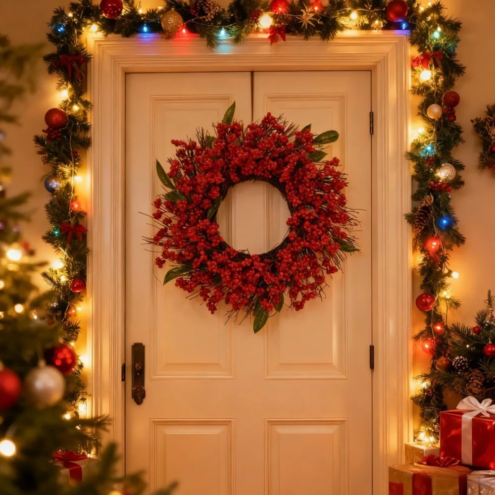 couronne-de-noel-artificielle-de-style-americain-houx-et-baies-guirlande-de-noel-rouge-de-45-cm-couronne-decorative-a-suspendre-a-faire-soi-meme-pour-mur