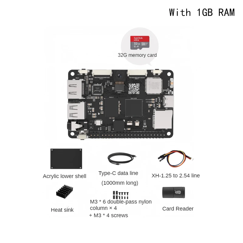 CanMV K230 AI Module de Vision avec caméra 2MP Support écran tactile HD 3.5 pouces adopte la puce Kendryte K230 pour Kit de voiture Robot à monter soi-même