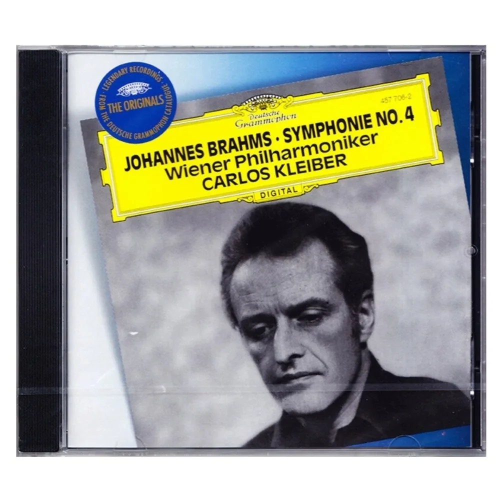 قرص مضغوط Brahms Symphony No.4 - ترجمة كارلوس كليبر الأسطورية السيمفونية لعشاق الموسيقى الكلاسيكية