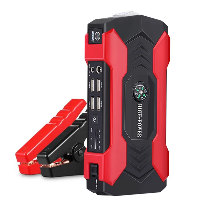 

400-1200A Car Emergency Start Power Supply Engine Emergency Starter Car Powered 12V Battery Lighter Jump Starter