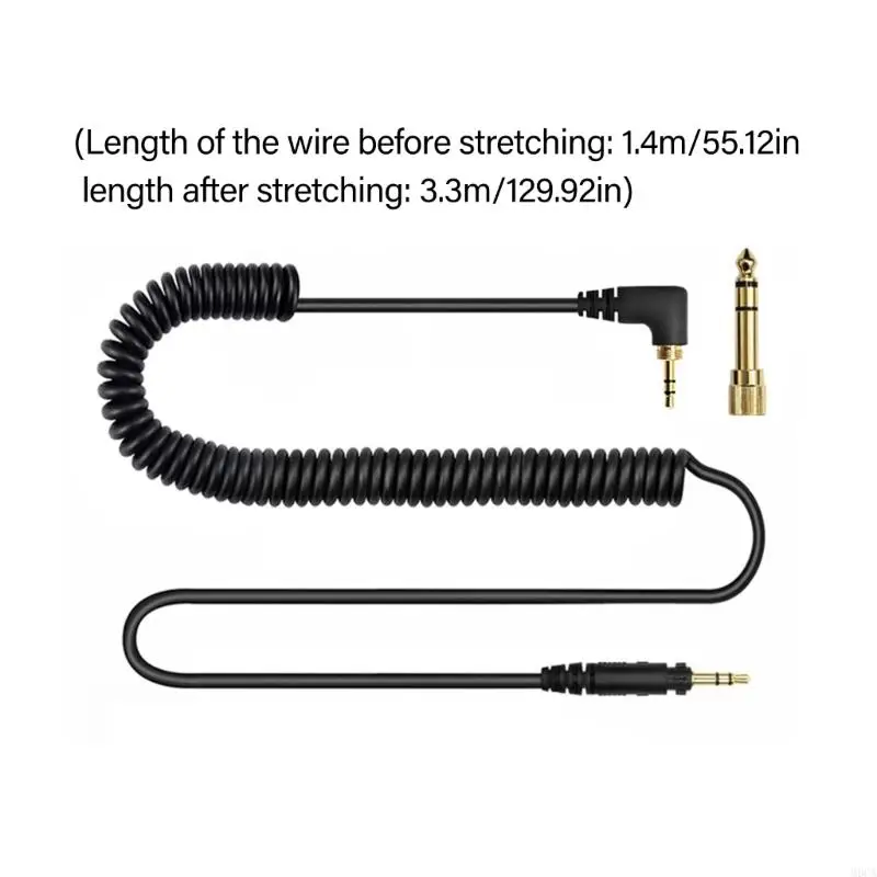 Kabel Headphone Fleksibel Pegas M6CA untuk EAH DJ1200 dengan Panjang Dapat Disesuaikan dan Sifat Tahan Interferensi