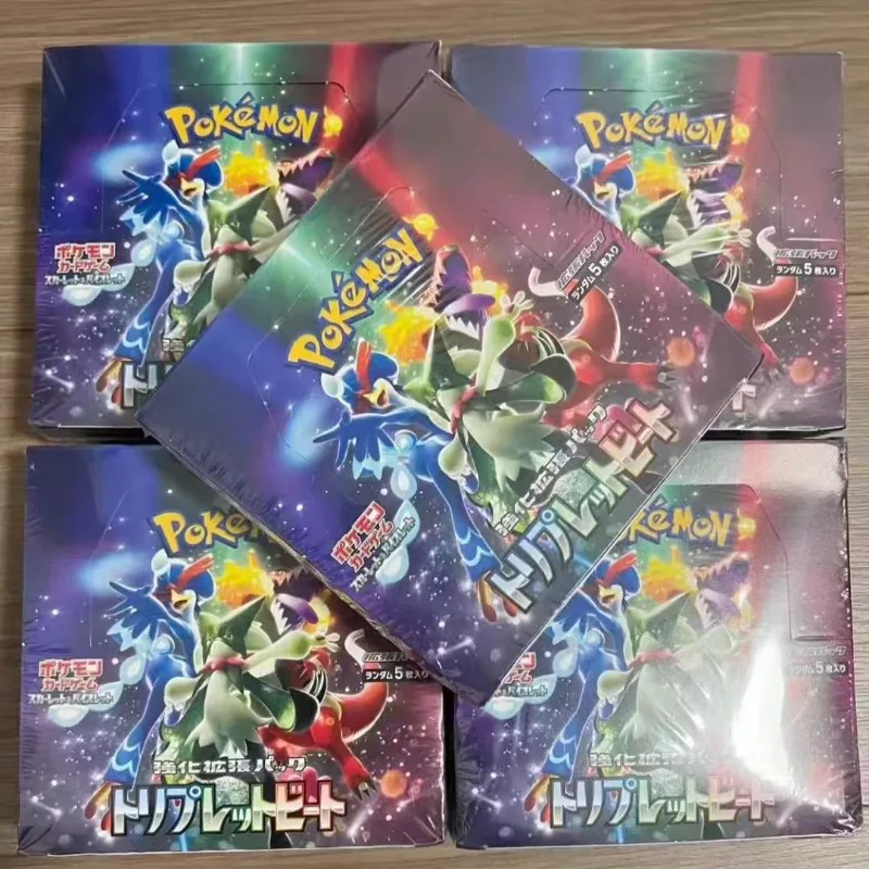 100% original pokemon sv1a booster pacote negociação anime cartão ptcg versão japonesa coleção cartões único pacote brinquedo presentes de aniversário