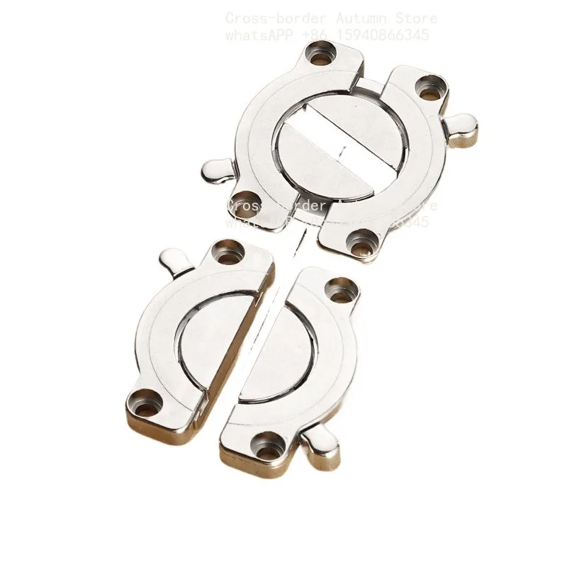 2 pieces Desktop connectors: fastening fasteners, dining tables, dining tables, splicing office desk assembly connectors