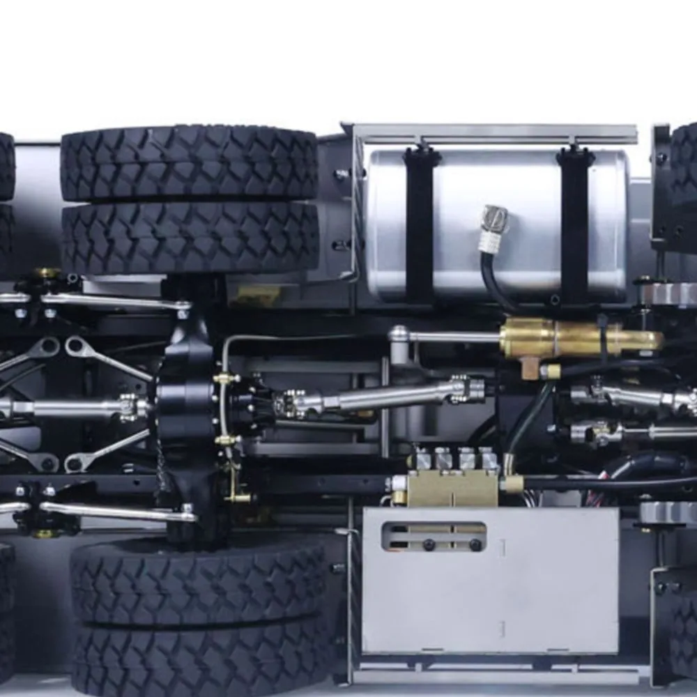 

Радиоуправляемый самосвал LESU RTR 8x8 с гидравлическим приводом, масштаб 1/14, металлический, TOUCAN, с функцией полного опрокидывания, со звуком и светом