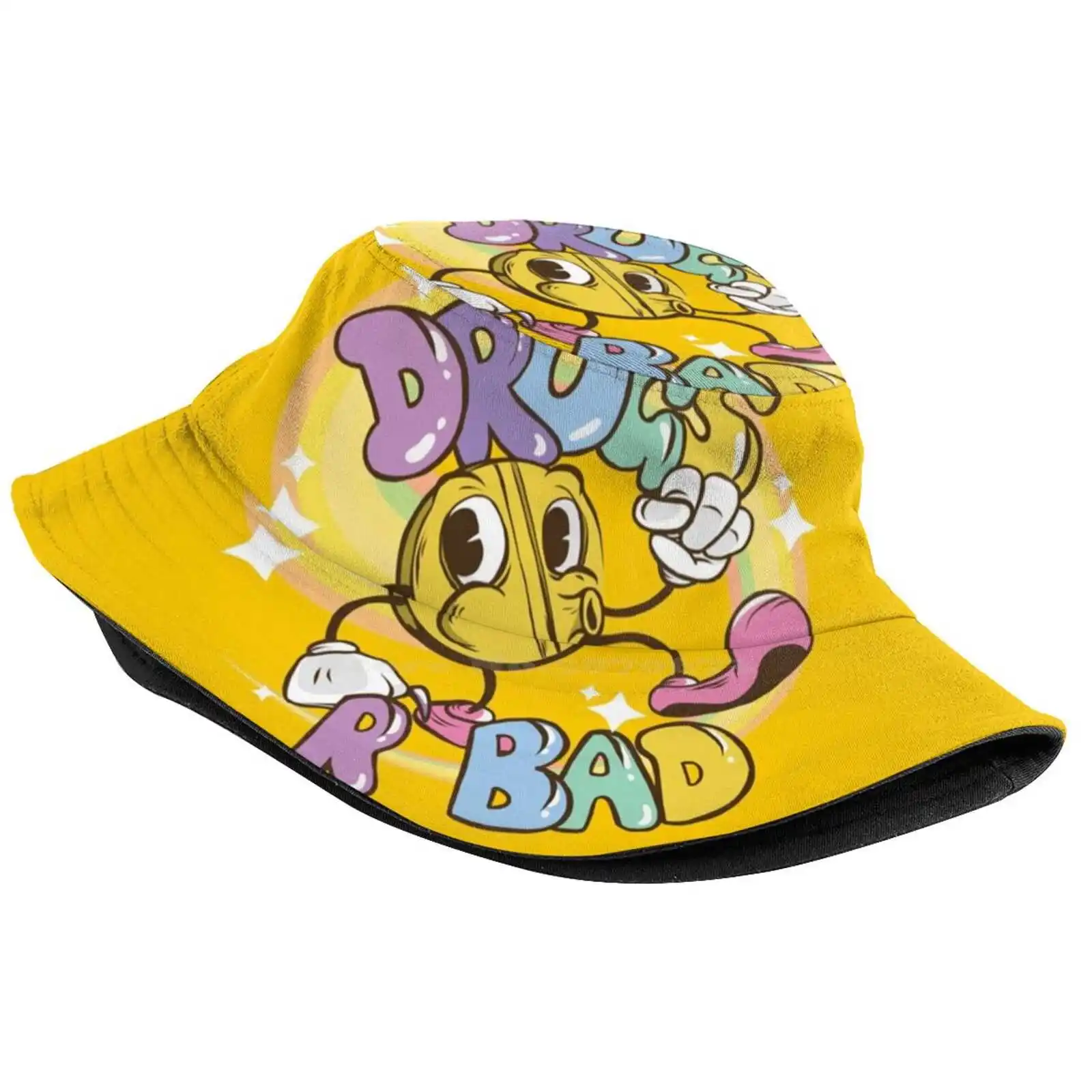 Drugs Are Bad Sun Cap Fisherman Hat Bucket Hats Drug Zone No Drugs Weed Speed Or Pills No Drugs Only Nugs Bong Hugs Not Drugs