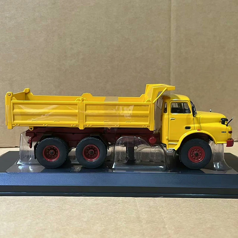 IXO 1:43 Scale MAN Heavy Truck Trailer Dump Truck Simulation Alloy Car Model Diecast Vehicle Collectible Souvenir Toys