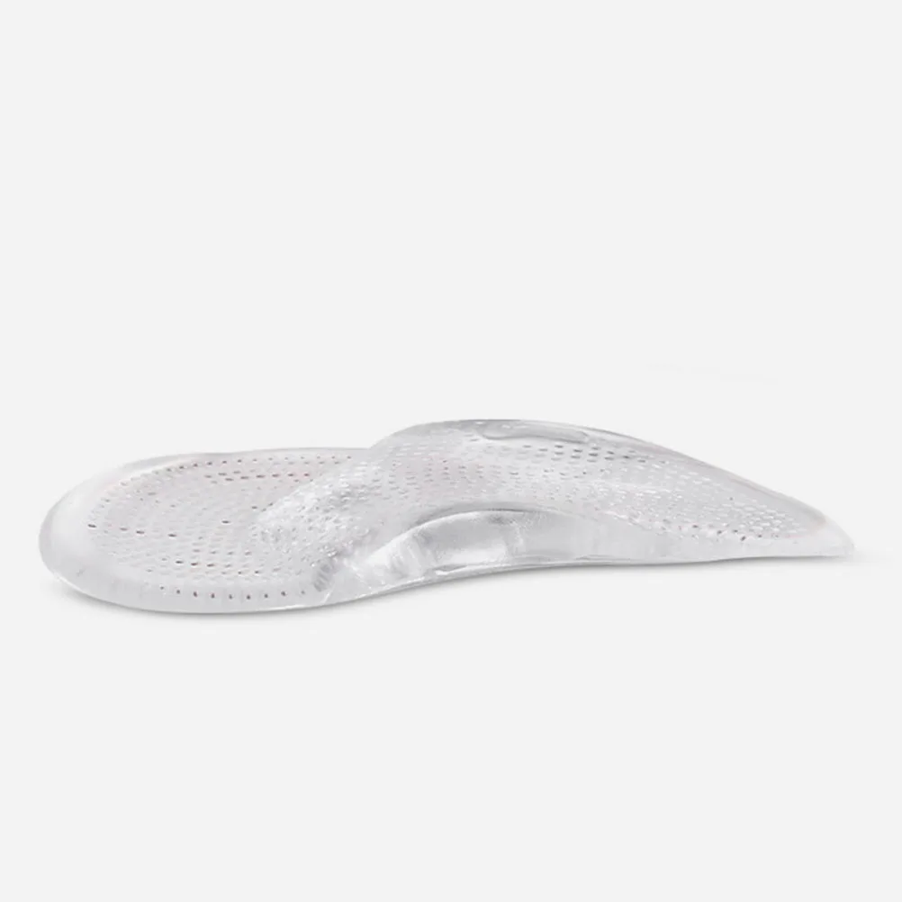 

3 Pairs thopedic Insoles High Heels Nonslip Forefoot Pads Flat Inserts Gel Half S 35 40 ange Velvet Transparent Black Washable