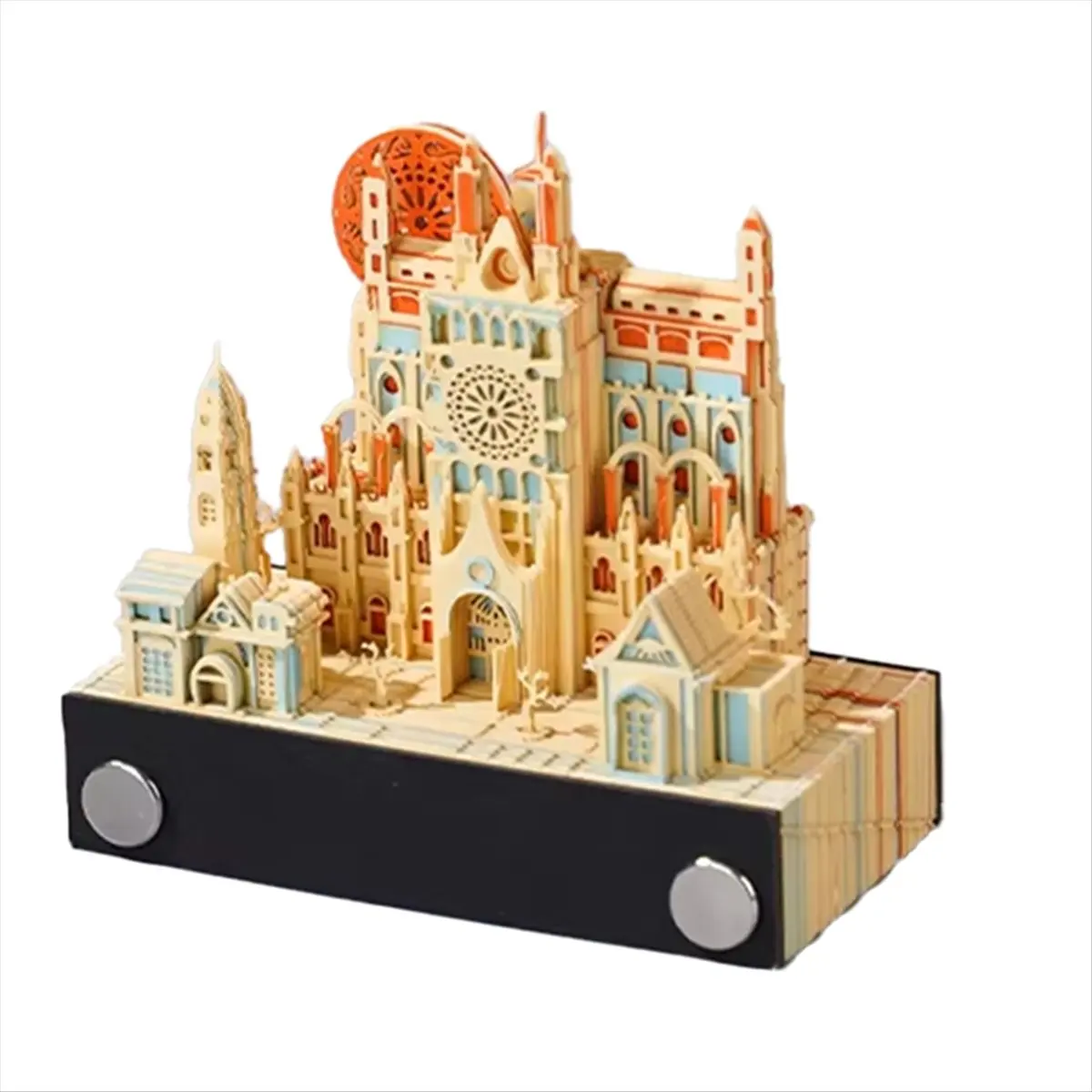 2026 Trend 3D Paper Carving Art Calendar - Desktop Ornament, Birthday Gift, Stress Relief,Autumn in Prague