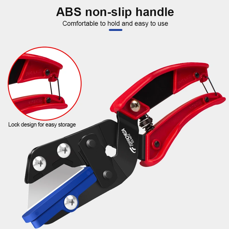 Multi Angle Scissors Miter Shears Multifunctional Trunking Shears 45 To 135 Degree Angular Cutting for Soft Wood Plastic PVC