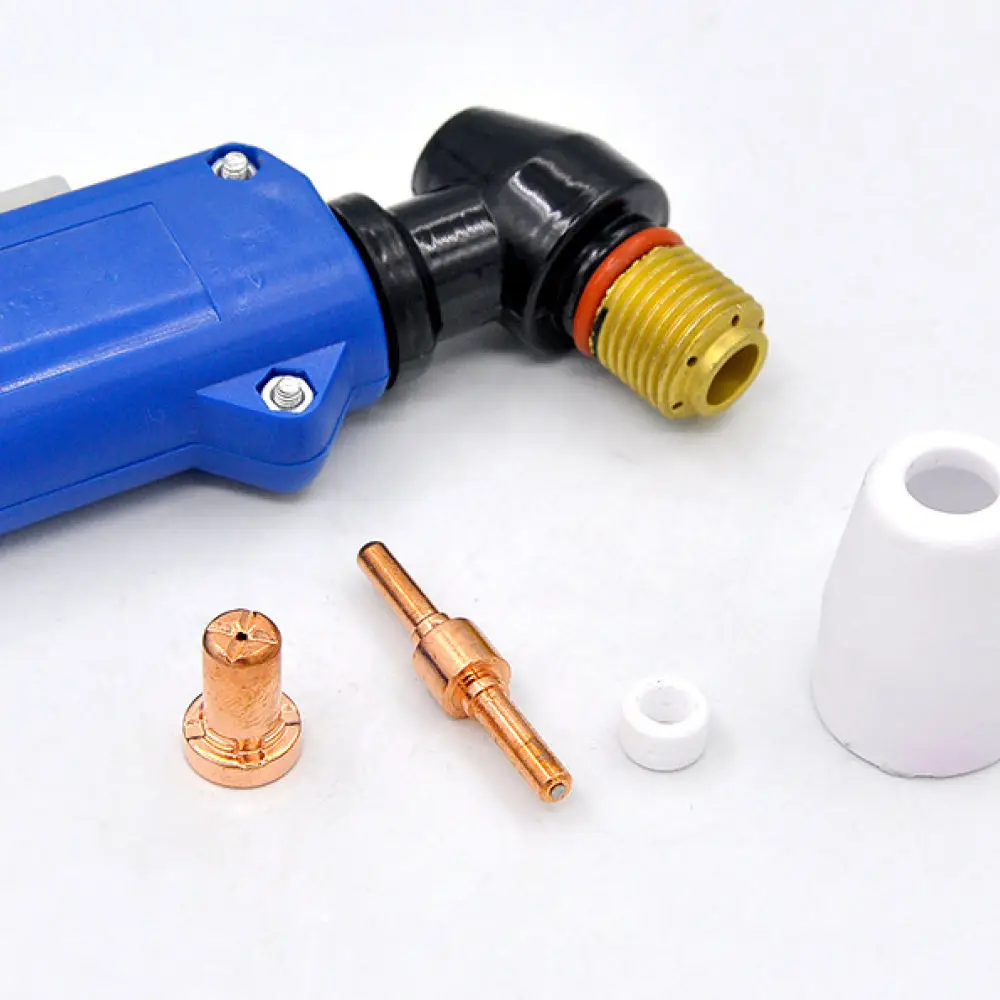 Blue PT31 Plasma Torch With Roller Guide For Yisa Cutter Machine Handheld Metal Processing Equipment Professional Tool