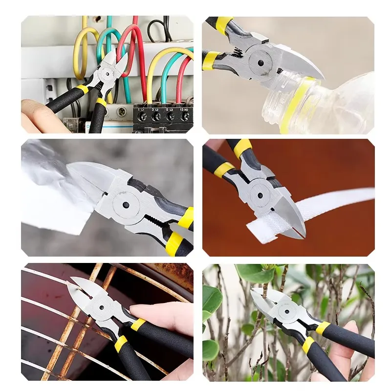 4 Zoll 6 Zoll Diagonalzange Universeller Drahtschneider Mini Multifunktionales Handwerkzeug Elektriker-Drahtschneider – Detail 7