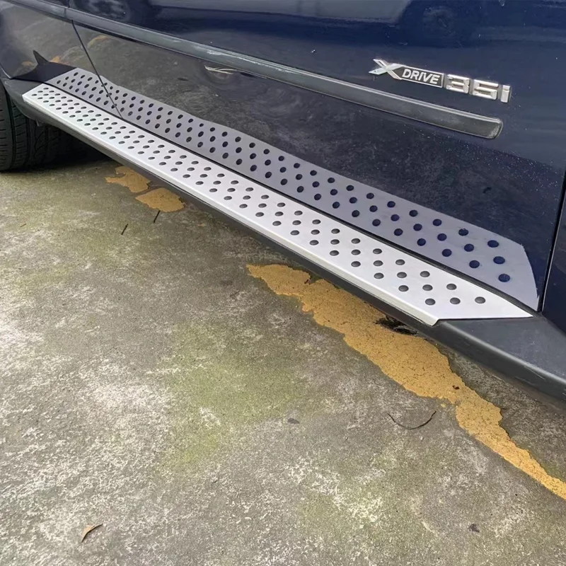 

Suitable for BMW X6 E71 2008-2014 Model Foot Pedal Side Pedal Running Plate Aluminum Alloy