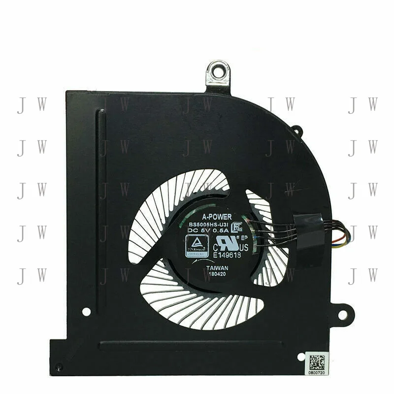 DDW  CPU & GPU Cooling Fan for MSI GS63VR GS73VR MS-16K2 16K3 16K4 MS-17B1 17B7