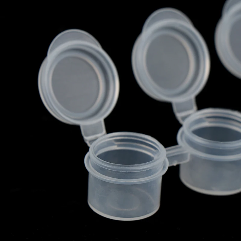 (BBQ4)5pc 2ml Empty Joint Pigment Box Watercolour Oil Paint Acrylic Plastic Boxes Fine Art Paint Dispenser Boxes