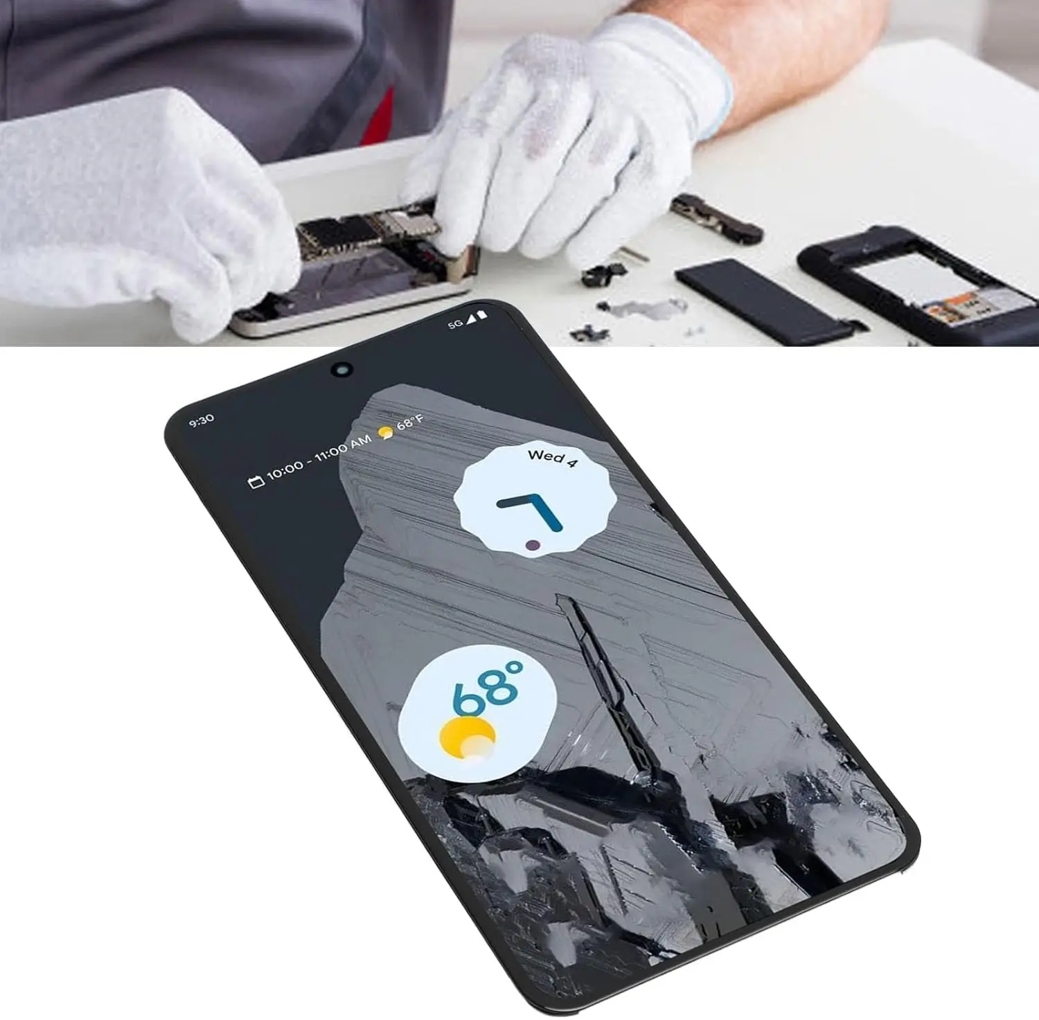 6.7 Inch OLED For Google Pixel 8 Pro Screen Replacement Touch LCD Screen Digitizer Assembly For Pixel 8 Pro Display GC3VE G1MNW